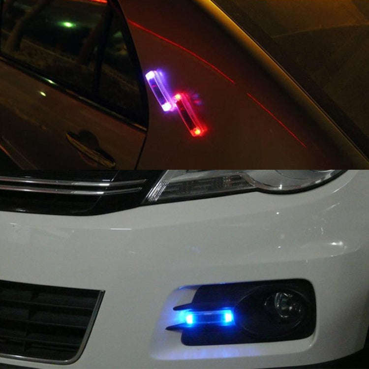 Car Styling Solar Warning Flash LED Anti-collision Decorative Light(Colorful Light)