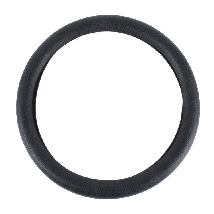 Crocodile Texture Universal Rubber Car Steering Wheel Cover For 34-48cm Wheel  (Beige)