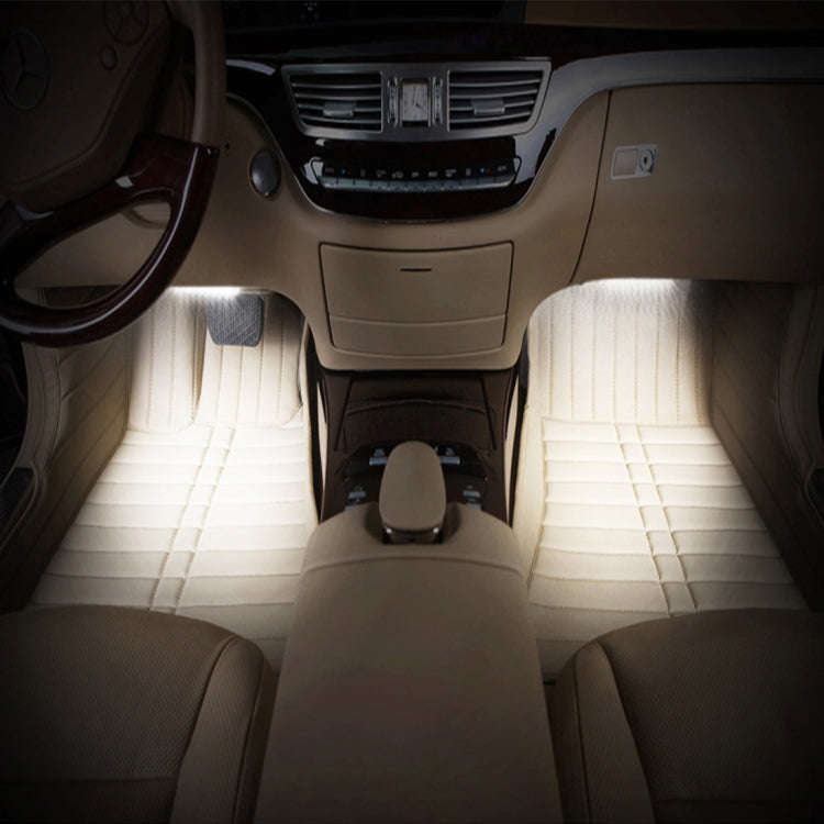 2 in 1 4.5W 18 SMD-5050-LEDs RGB Car Interior Floor Decoration Atmosphere Neon Light Lamp, DC 12V...