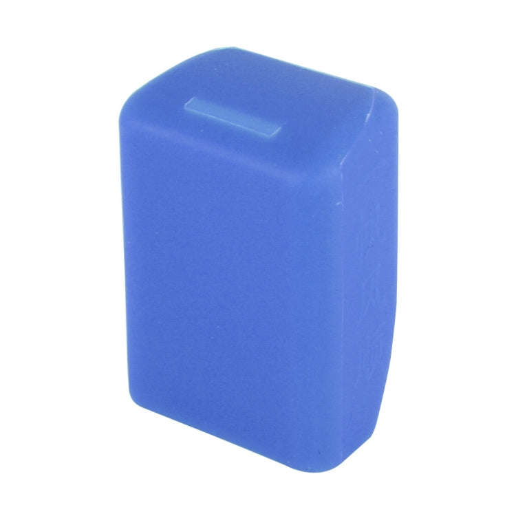 Safe Rubber Car Seat Belt Clips Locking Buckles Protective Cover(Blue)