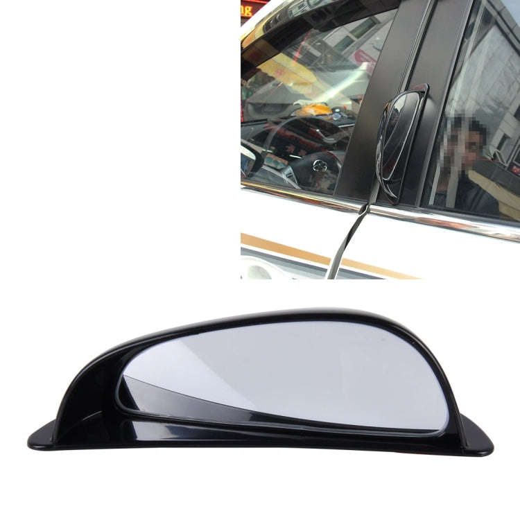 3R-090 Car Blind Spot Rear View Wide Angle Mirror, Right(Black)