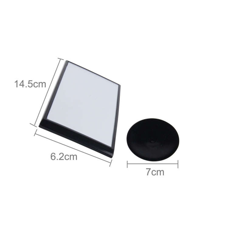 3R-145 Car Blind Spot Rear View Wide Angle Mirror, Size: 14.5cm × 6.3cm(Black)