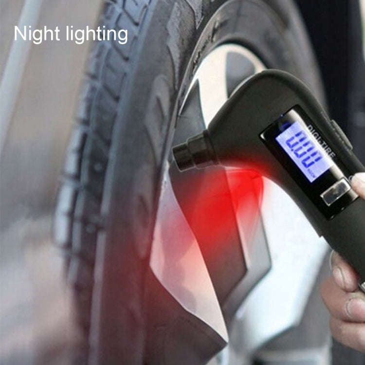 9 in 1 Digital Tire Pressure Gauge Multi-function Safety Hammer with Swiss Style Army Knife, Flas...