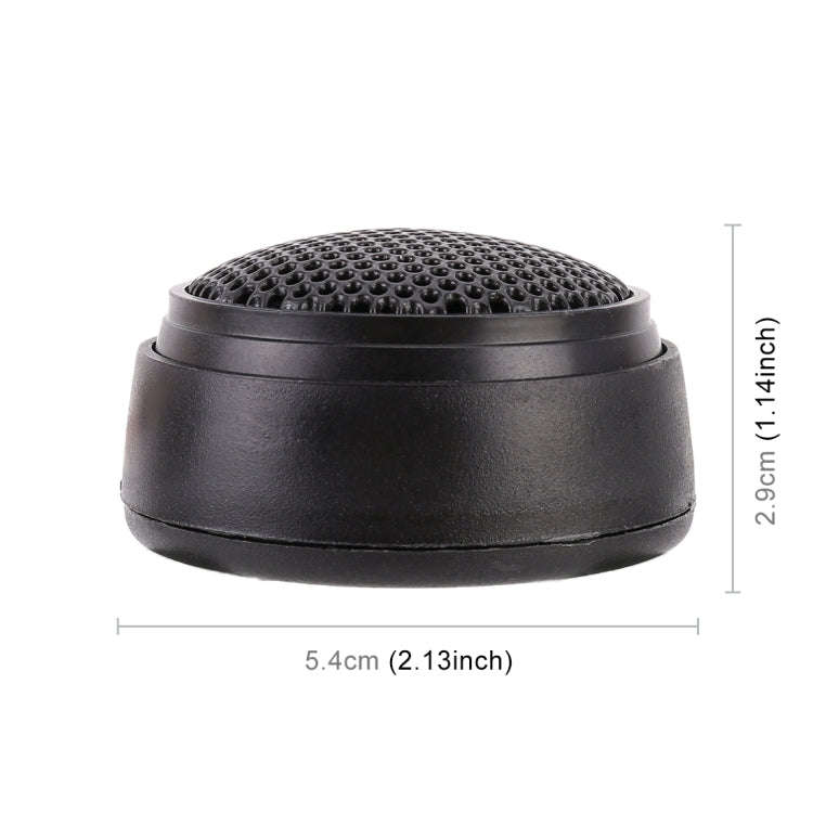 2 PCS CQS-425 100W 98dB Car Dome Tweeter Audio Loudspeaker Treble Speaker
