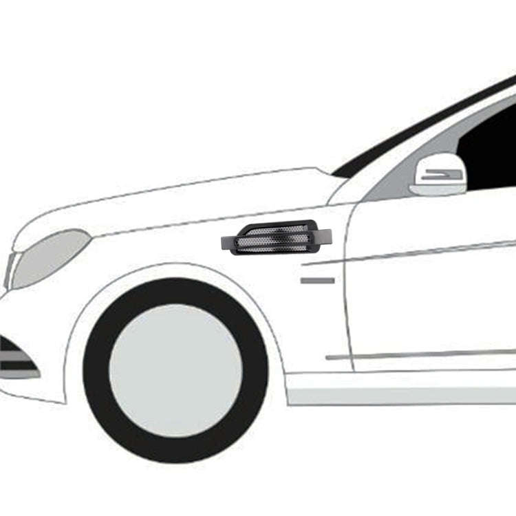 2 PCS Car-Styling Random Decorative Sticker(Black)