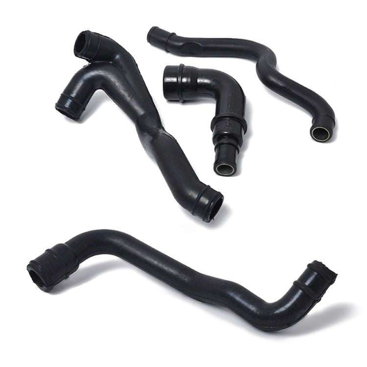 6 PCS Car Engine Crankcase Breather Pipe Hose Tube Kit 06A103213AF 06A103221AH 06A103221AF for Au...
