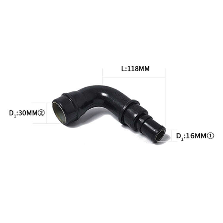 6 PCS Car Engine Crankcase Breather Pipe Hose Tube Kit 06A103213AF 06A103221AH 06A103221AF for Au...
