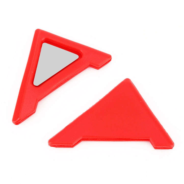 Universal Car Body Silicone Anti-collision Sticker Door corner Protector(Red)