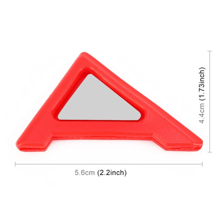 Universal Car Body Silicone Anti-collision Sticker Door corner Protector(Red)