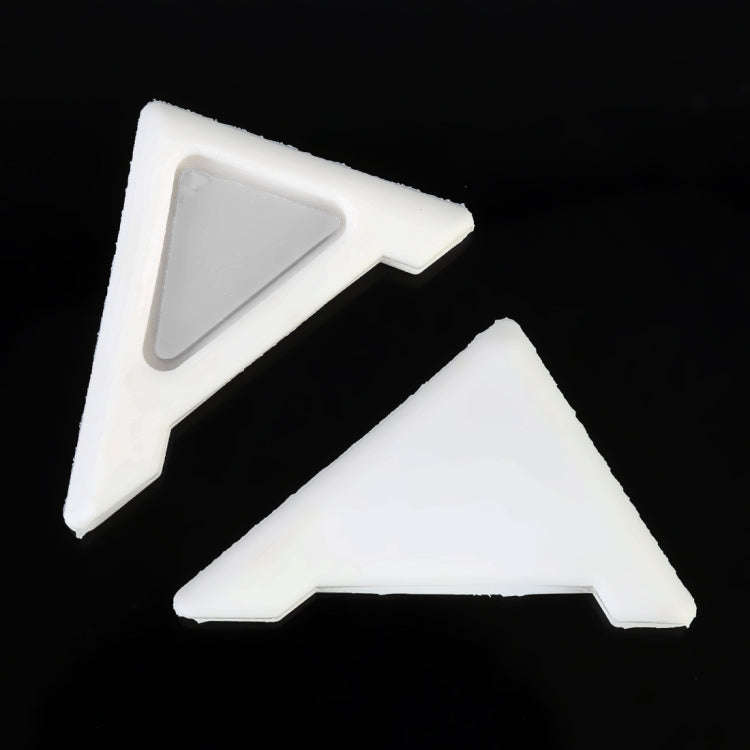 Universal Car Body Silicone Anti-collision Sticker Door corner Protector(White)