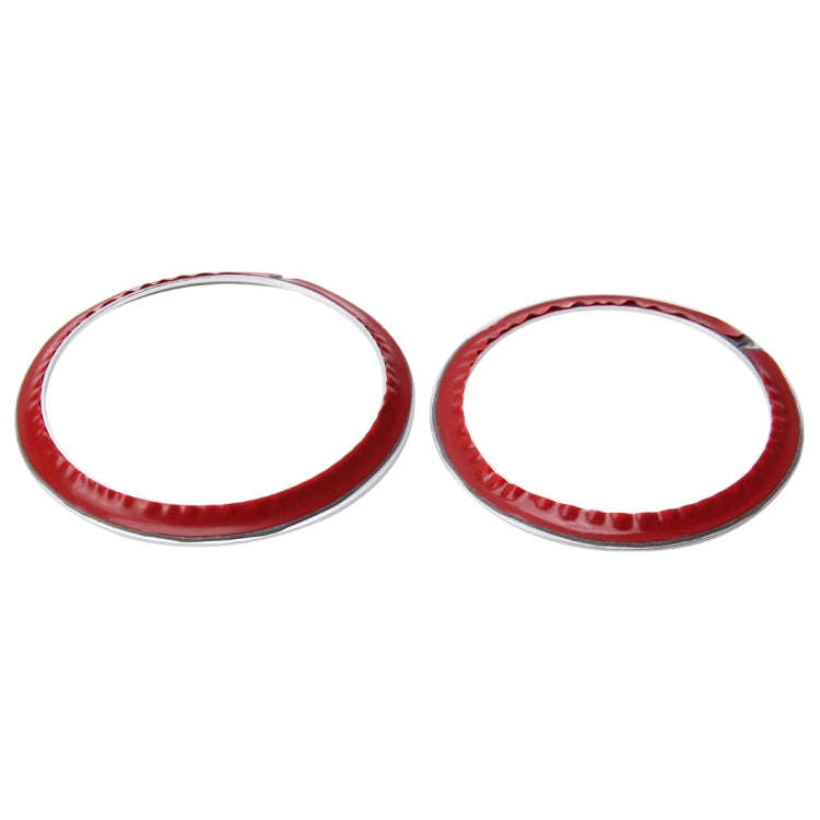 2 PCS/Set Zinc Alloy Steering Wheel Decoration Ring Sticker Logo Car Styling Modification Car Fro...