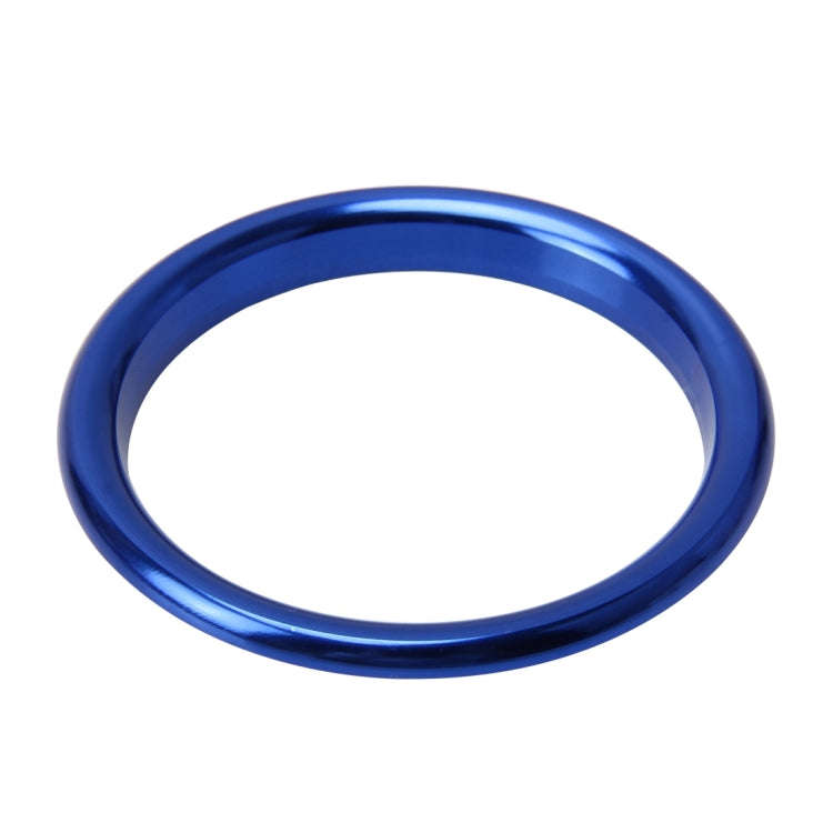 4 PCS Car Outlet Decorative Rings Aluminum Alloy Air Outlet Chrome Trim Ring Car Dashboard  Air V...
