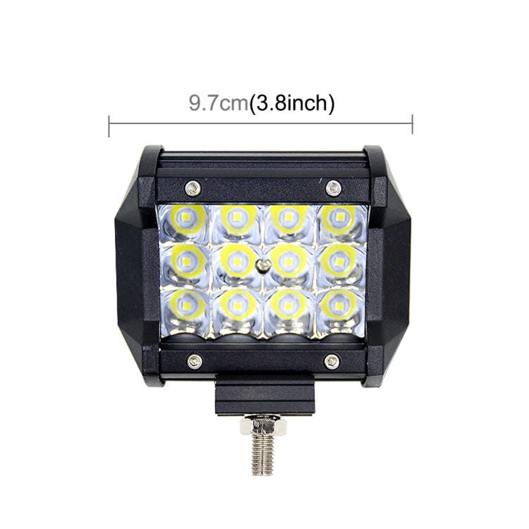 4 inch Three Rows Led Light Bar Modified Off-road Lights Roof Light Bar IP67 Waterproof 9W Conden...