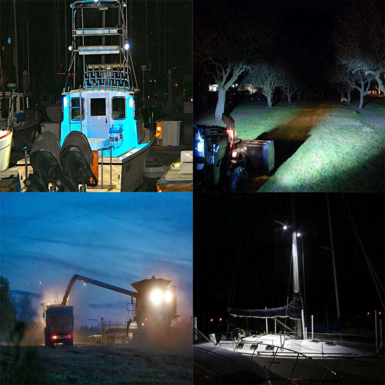 5 inch 18W 24 LED Waterproof IP67 Two Bar Modified Off-road Lights Spotlight Light Car Work Light...