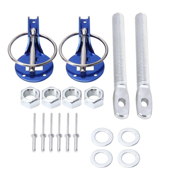 A Pair Universal Automobile Engine Cover Lock Carbon Fiber Hood Lock Car Modification Cover Lock ...