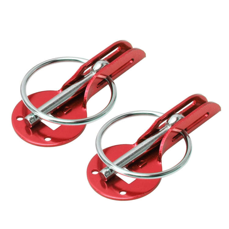 A Pair Universal Automobile Engine Cover Lock Carbon Fiber Hood Lock Car Modification Cover Lock ...