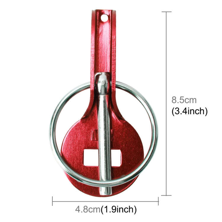 A Pair Universal Automobile Engine Cover Lock Carbon Fiber Hood Lock Car Modification Cover Lock ...