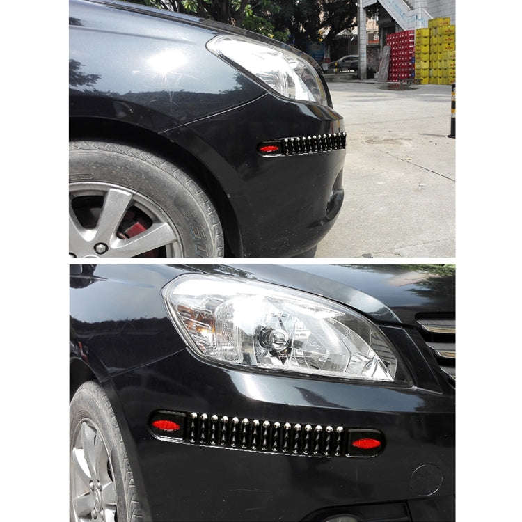 4 PCS Universal Fashion Simple Anti-collision Bar Car Body Protective Strip Car Protective Bar(Bl...