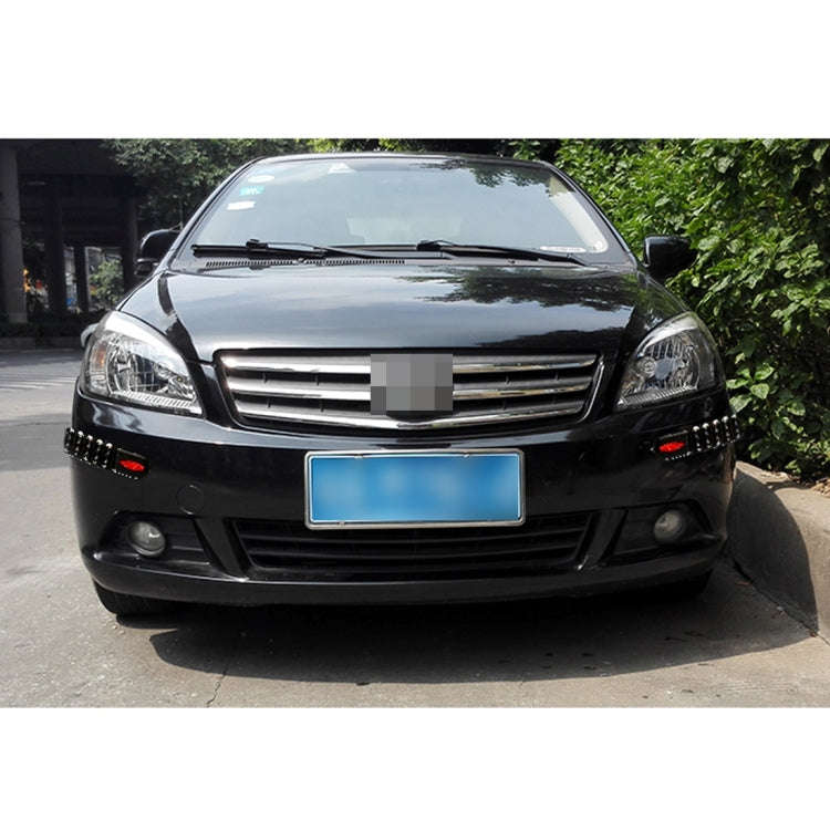 4 PCS Universal Fashion Simple Anti-collision Bar Car Body Protective Strip Car Protective Bar(Bl...
