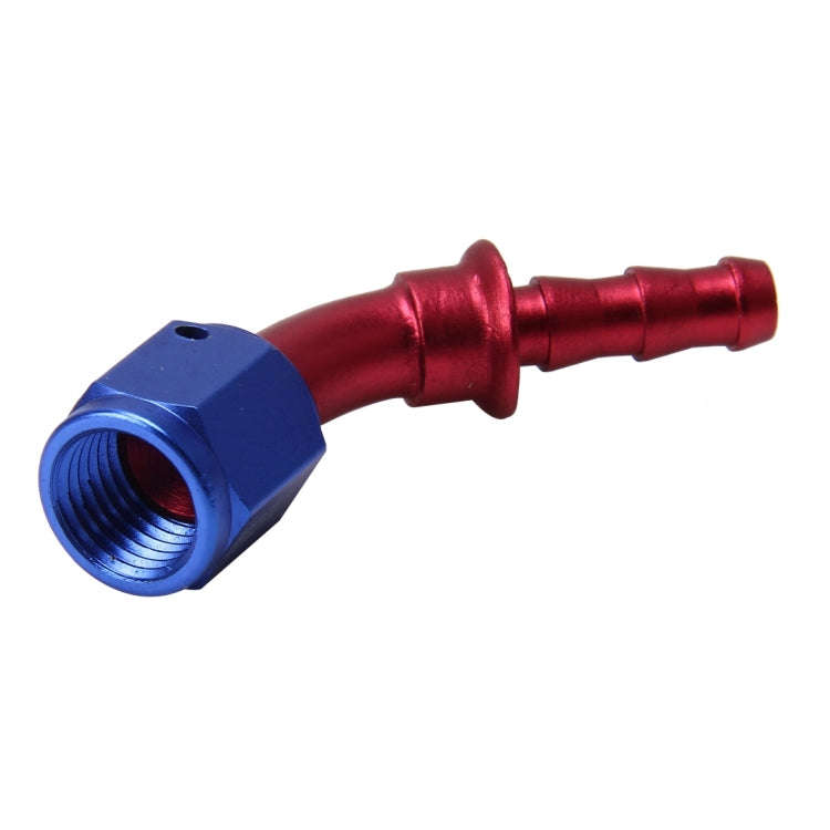 Pipe Joints 45 Degree Swivel Oil Fuel Fitting Adaptor Oil Cooler Hose Fitting Aluminum Alloy AN4 ...
