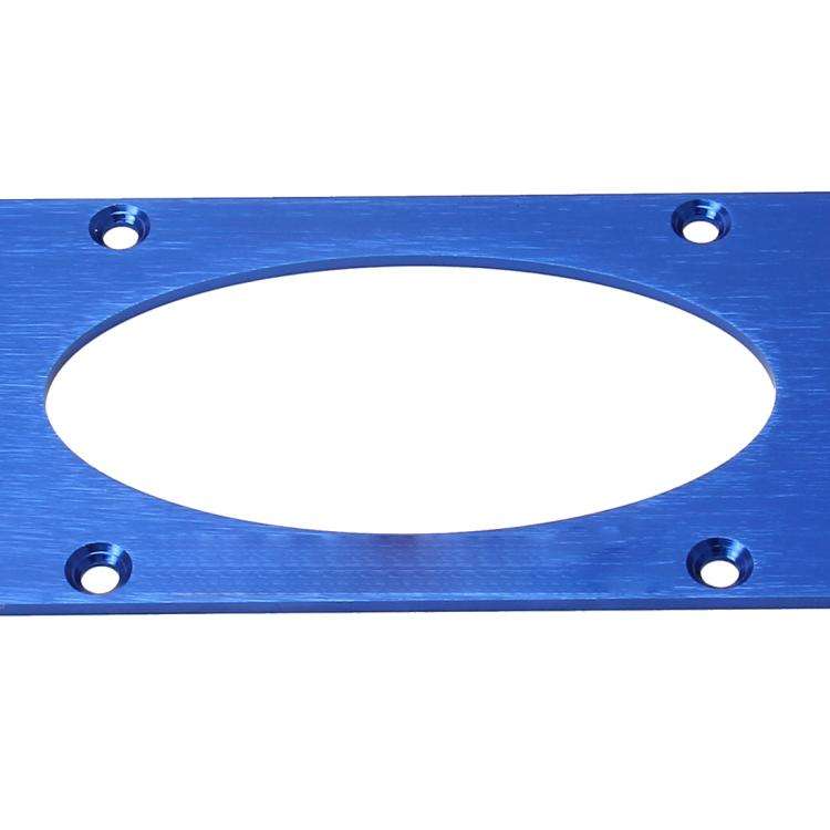 2 PCS Anti-collision Protection Decorative Bar Behind The Siege Car Decoration(Blue)