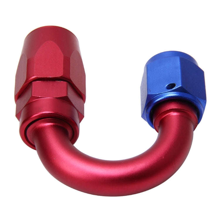 Pipe Joints 180 Degree Swivel Oil Fuel Fitting Adaptor Oil Cooler Hose Fitting Aluminum Alloy AN6...