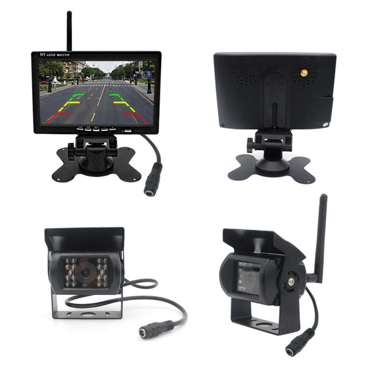 PZ-607-W1-A Wireless Single Cameras Rear View Camera Infrared Night Vision Rear View Parking Reve...