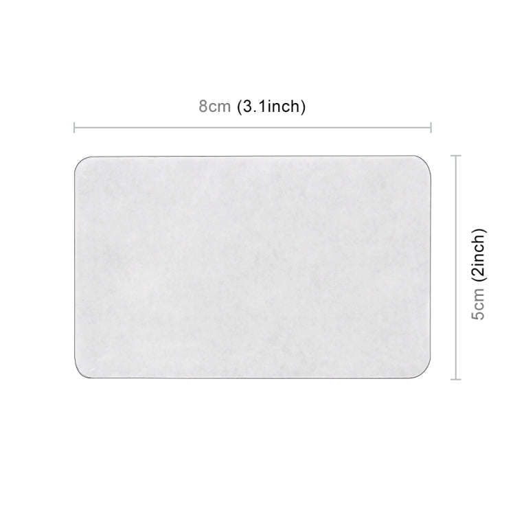 Car-Styling Rectangle Shape USA Flag Pattern Random Decorative Sticker