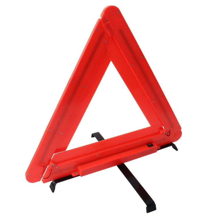 Practical Car Triangle Emergency Warning Sign Foldtable Reflective Safety Roadside Lighting Stop ...