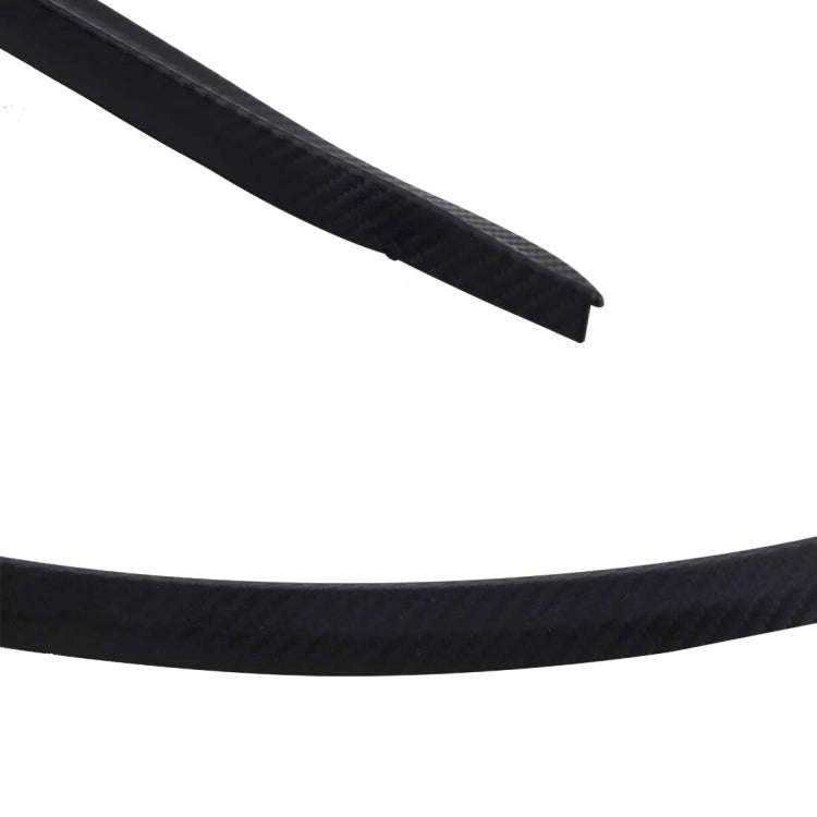 2 PCS 45cm Car Stickers Rubber Large Round Arc Strips Universal Fender Flares Wheel Eyebrow Decal...