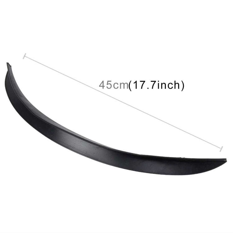 2 PCS 45cm Car Stickers Rubber Large Round Arc Strips Universal Fender Flares Wheel Eyebrow Decal...