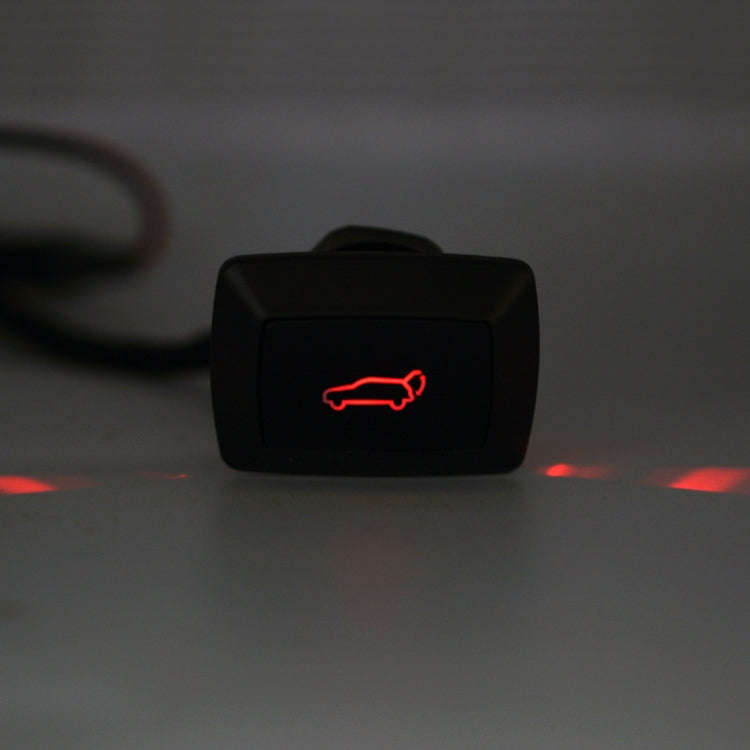 Universal Car Electric LED Light Tailgate Trunk Release Switch Rear Trunk Door Switch