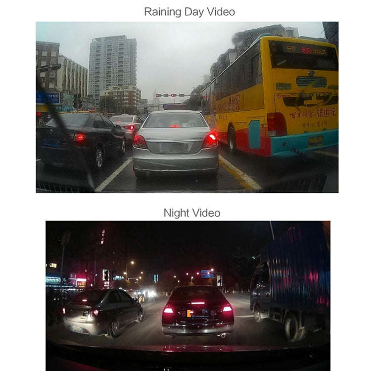 X96 4 inch 2.5D Full HD 1080P Multi-functional Smart Car Dual Lens Video Record Camera Support TF...