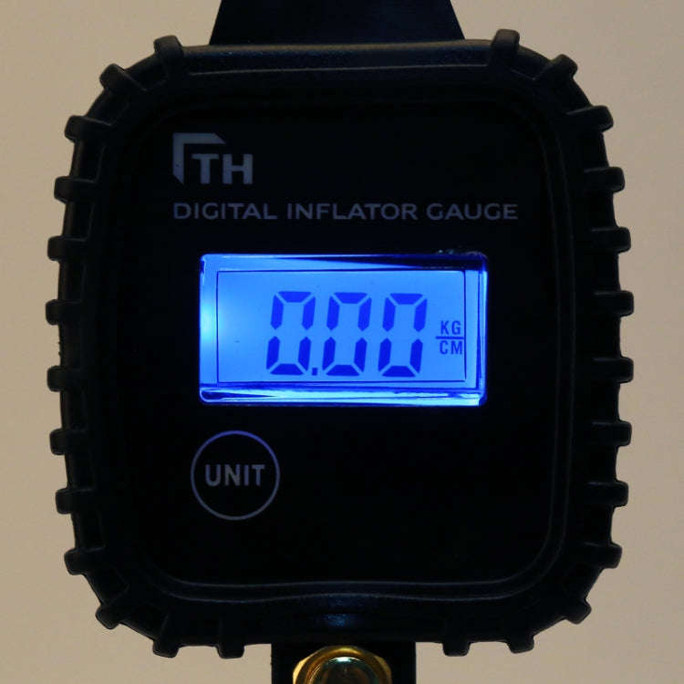 Car Multi-functional Digital LCD Display Tire Air Pressure Inflator Gauge Vehicle Tester Inflatio...
