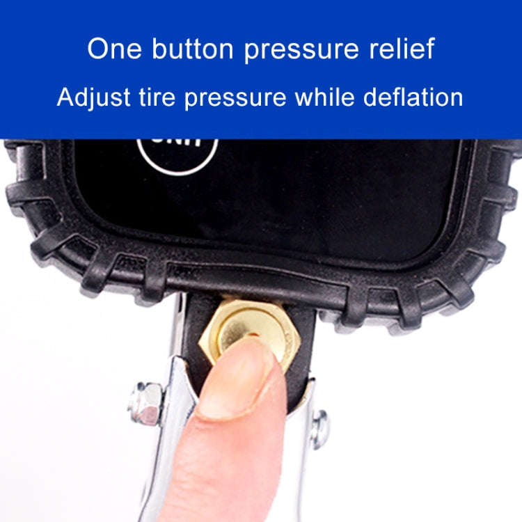 Car Multi-functional Digital LCD Display Tire Air Pressure Inflator Gauge Vehicle Tester Inflatio...