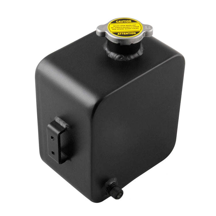 Car Modified Aluminum Alloy Vice Water Tank(Black)