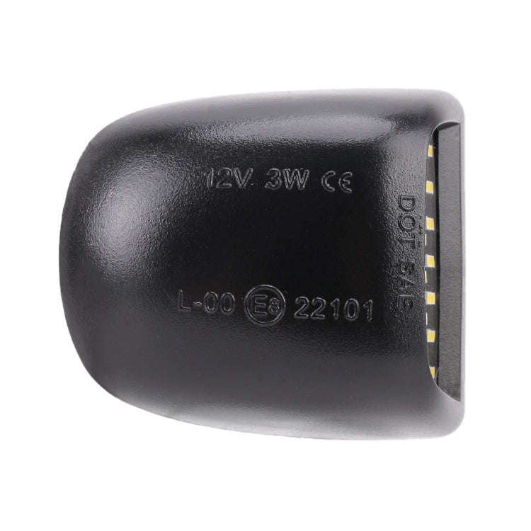 2 PCS DC 12V 3W 150LM 6000K LED License Plate Light 18LEDs SMD-4014 Bulbs Lamps for Chevrolet