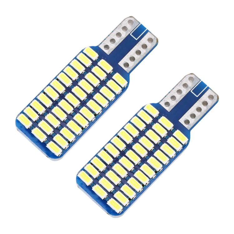 2 PCS T10 / W5W / 168 / 194 DC12V 1.2W 6000K 80LM 33LEDs SMD-3014 Car Reading Lamp Clearance Ligh...
