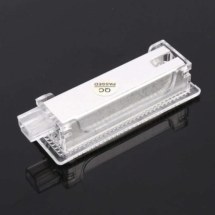 2 PCS LED Car DC 12V 1.5W 6000K 100LM Door Lights 18LEDs SMD-3528 Lamps for BMW E81(White Light)