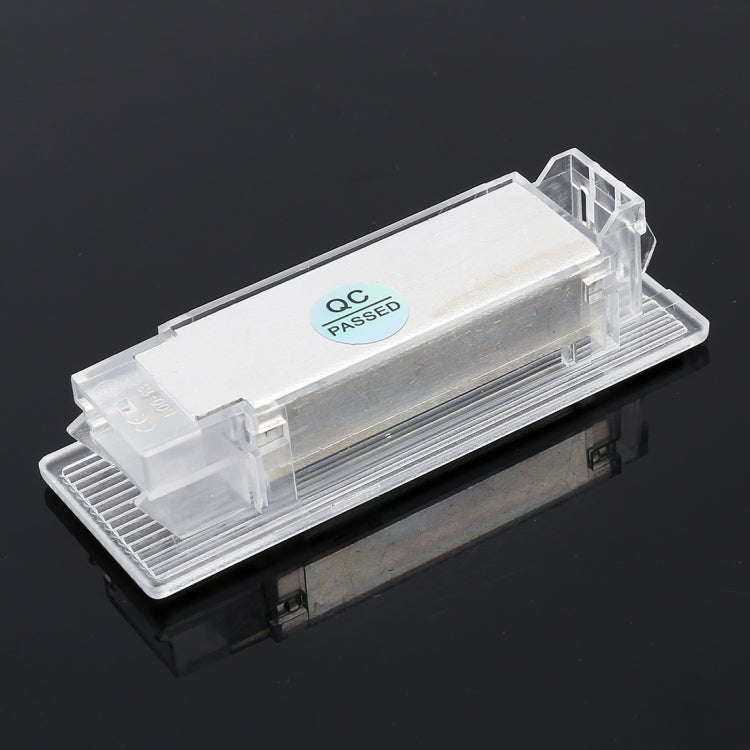 2 PCS LED Car DC 12V 1.5W 6000K 100LM Door Lights 18LEDs SMD-3014 Lamps for BMW F10(White Light)