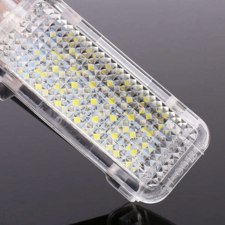 2 PCS LED Car DC 12V 1.5W Door Lights Lamps for Audi / Volkswagen(Red Light)