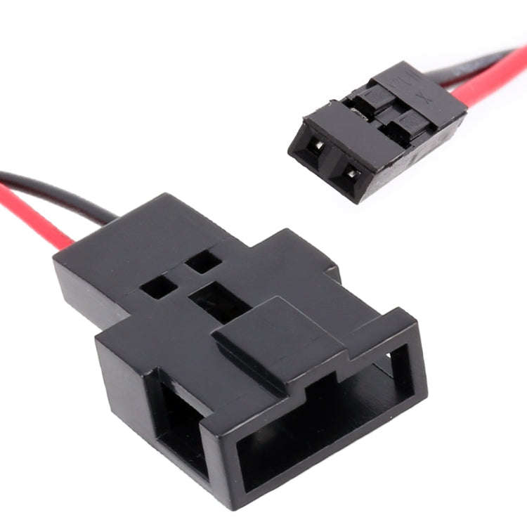 2 PCS LED Car DC 12V 1.5W Door Lights Lamps for Audi / Volkswagen(Red Light)
