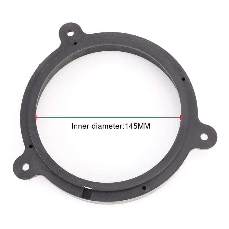 2 PCS Car Auto Plastic Loudspeaker Base Horn Mat for Subaru Forester Back Door