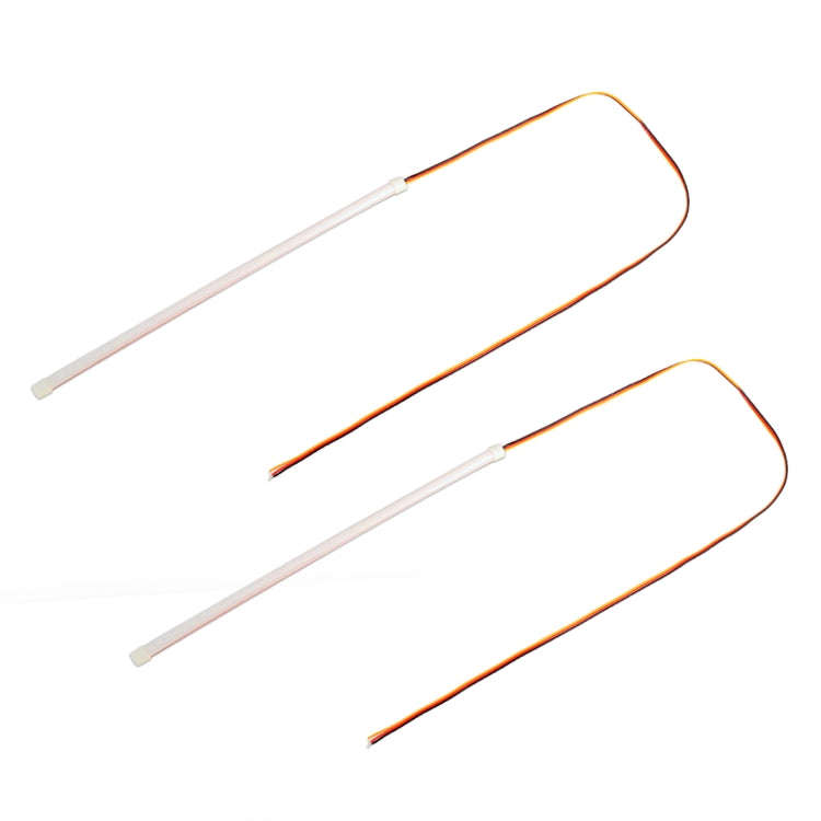 2 PCS 30cm DC12V 3.2W Ultra-thin Car Auto Double Colors Turn Lights / Running Lights (Turn Lights...