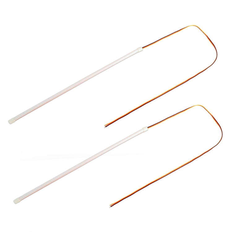 2 PCS 60cm DC12V 5W Ultra-thin Car Auto Double Colors Turn Lights / Running Lights (Turn Lights: ...