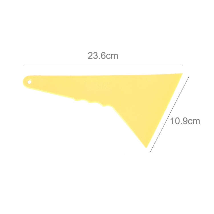 Window Film Handle Squeegee Tint Tool For Car Home Office, Medium Size(Yellow)