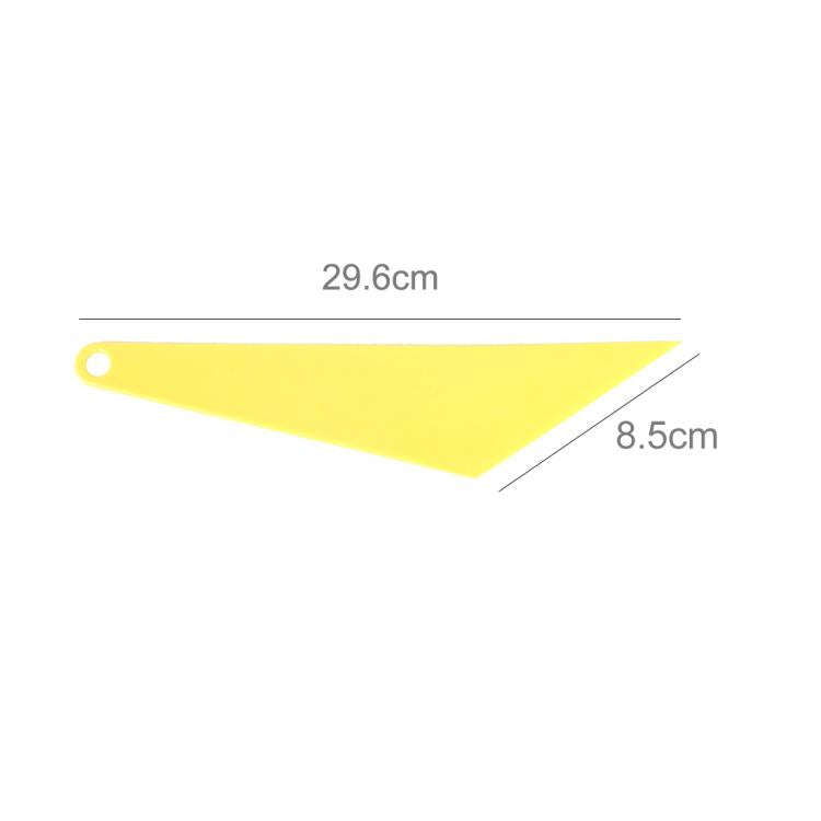 Window Film Handle Squeegee Tint Tool For Car Home Office(Yellow)
