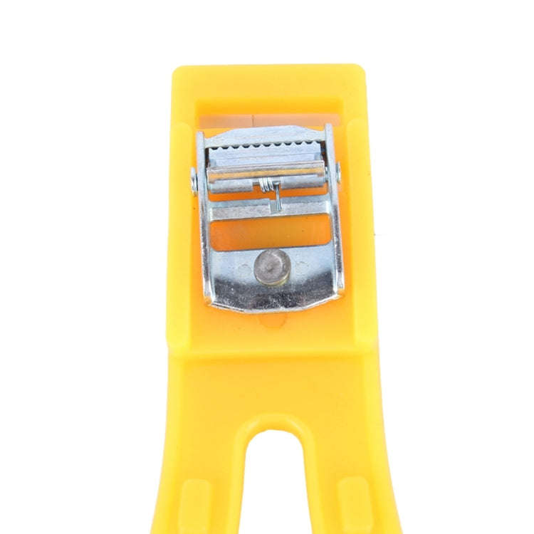 8PCS Car Snow Tire Anti-skid Chains For Family Car(Yellow)