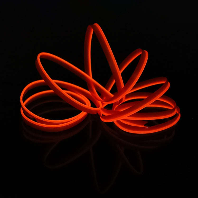 2M Cold Light Flexible LED Strip Light For Car Decoration(Red Light)