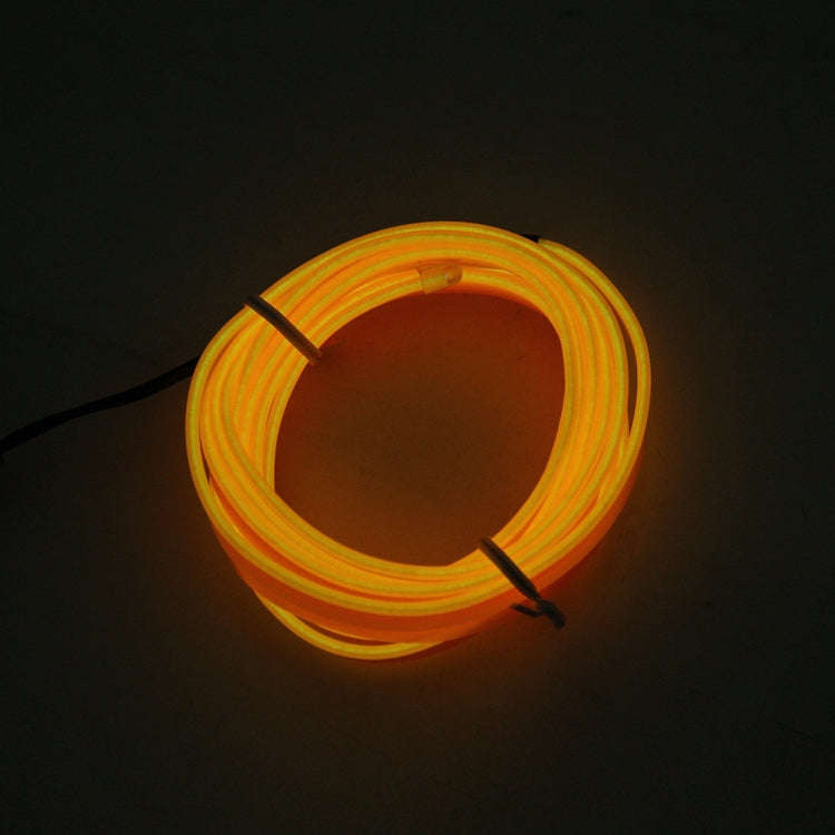 2M Cold Light Flexible LED Strip Light For Car Decoration(Yellow Light)